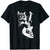 Rock Cat Playing Guitar T-shirt