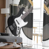 Guitar Window Tulle Curtain