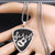 Music Note Guitar Pick Necklace