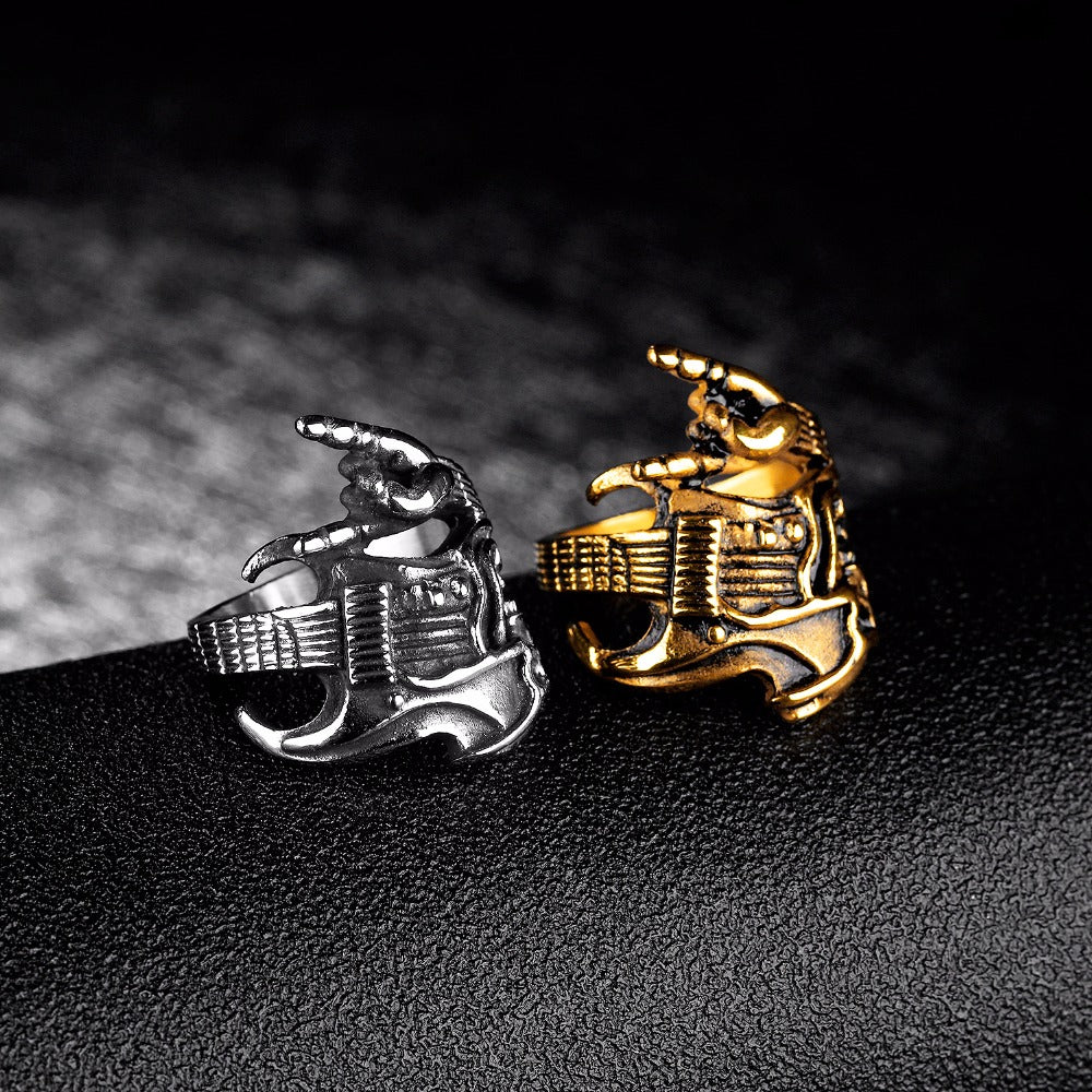 Rock & Roll Guitar Ring