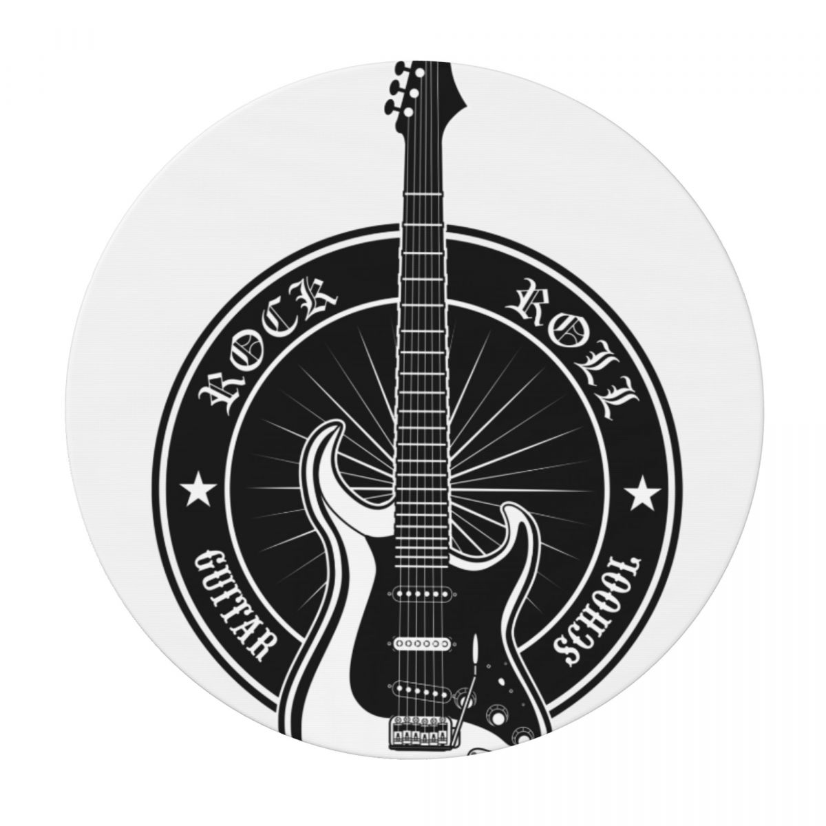 Guitar Rock Round Table Cover