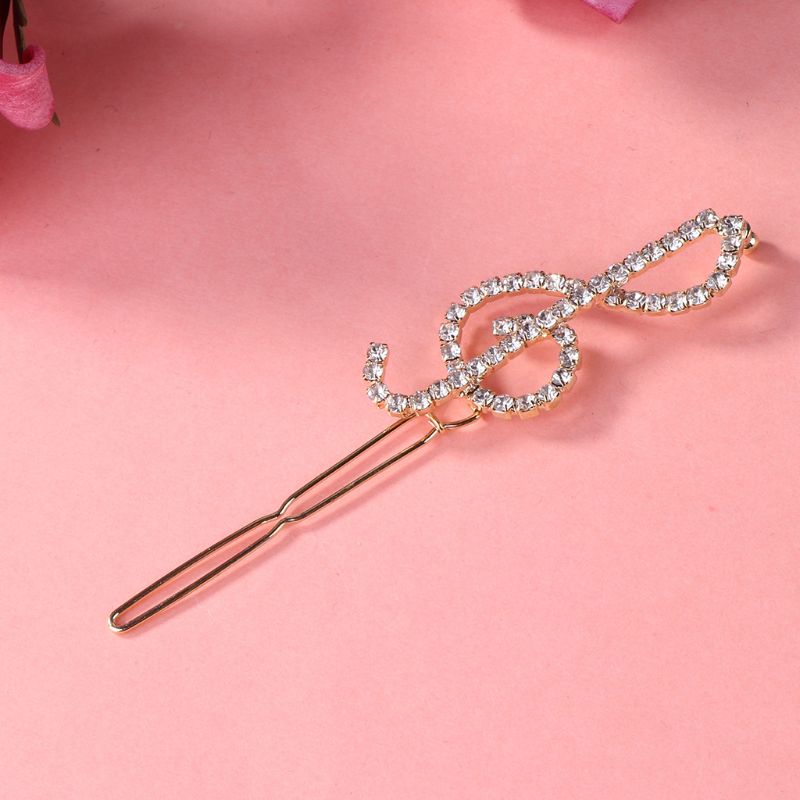 Elegant Treble Clef Hair Clip
