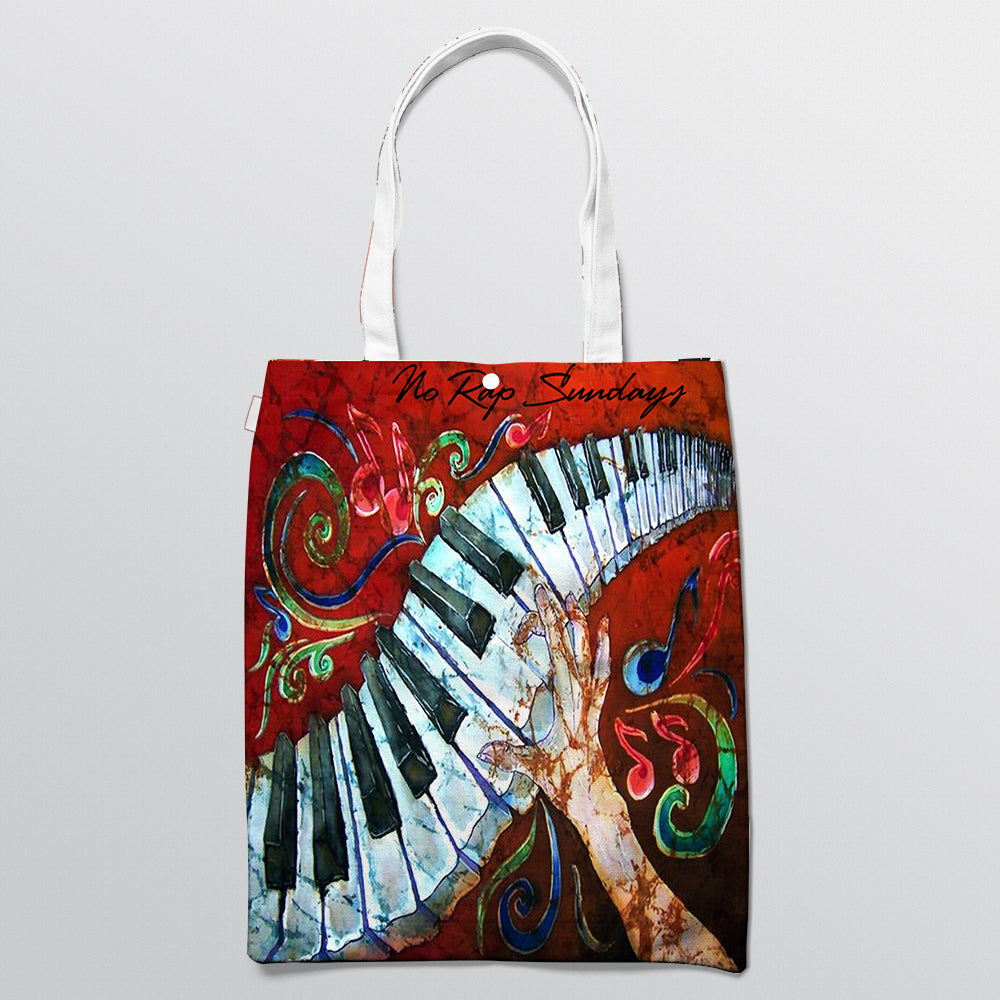 Music Note Shopping Shoulder Bag