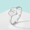 Piano Keys Heart Ring