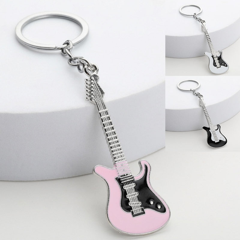 Electric Guitar Keychain Collection