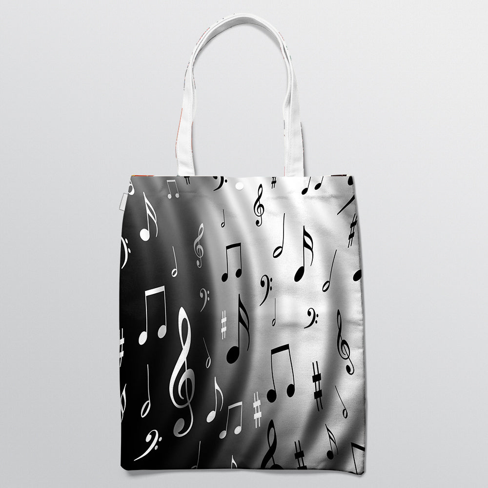 Music Note Shopping Shoulder Bag