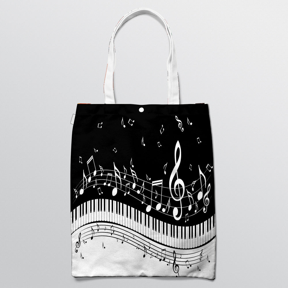 Music Note Shopping Shoulder Bag