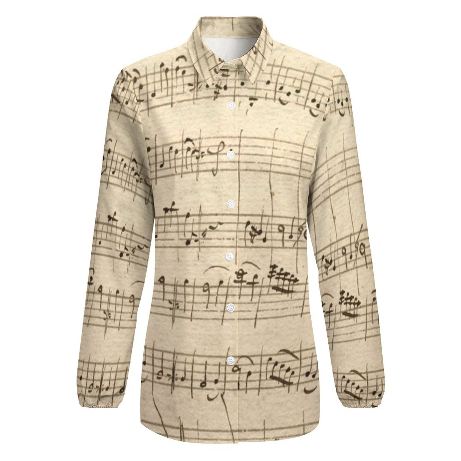 Vintage Music Long Sleeves Shirt