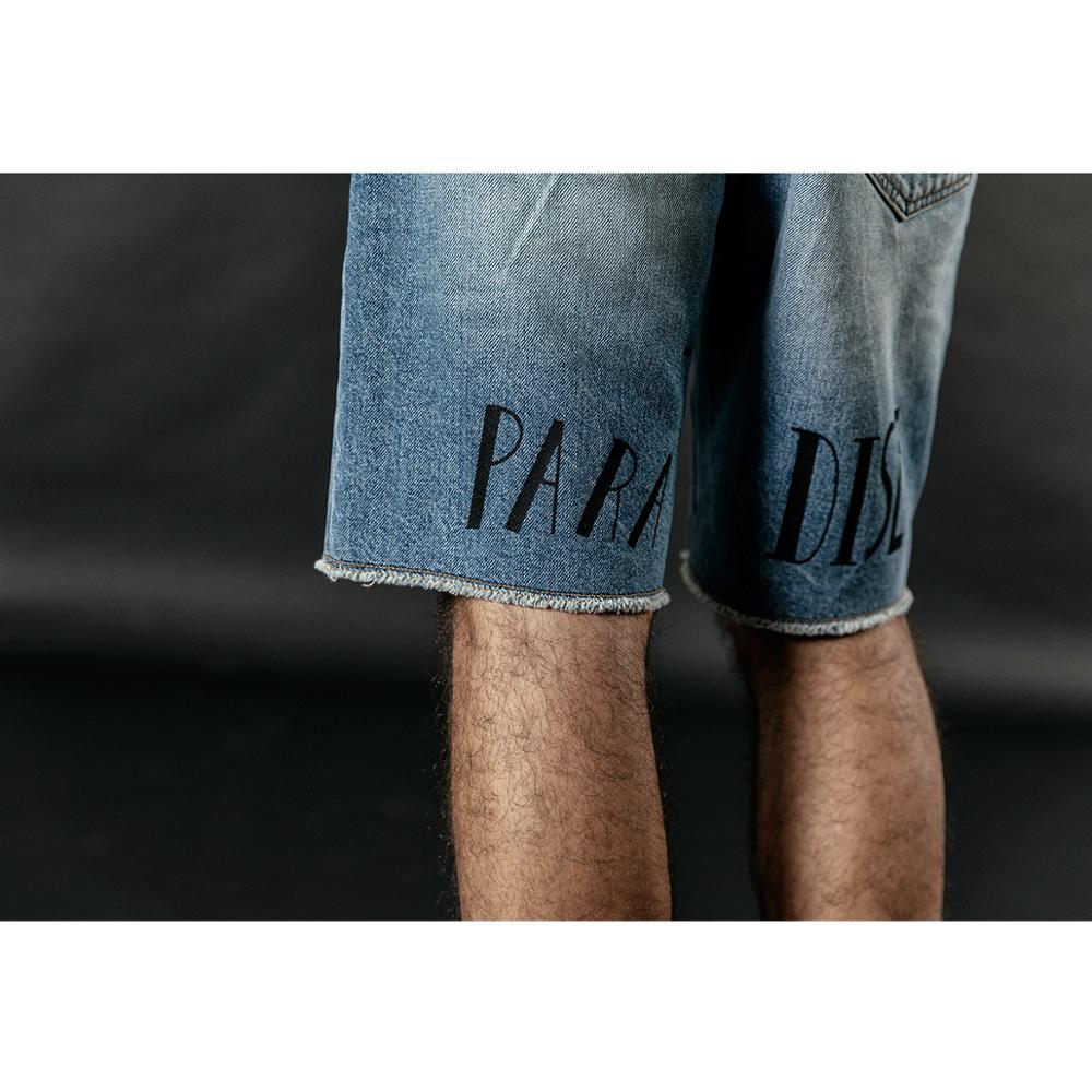 Music Notes Mens Denim Shorts