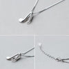 Free - Music Notes Silver Necklace