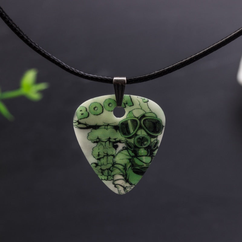 Free - 10pcs Guitar Pick Pendant Set