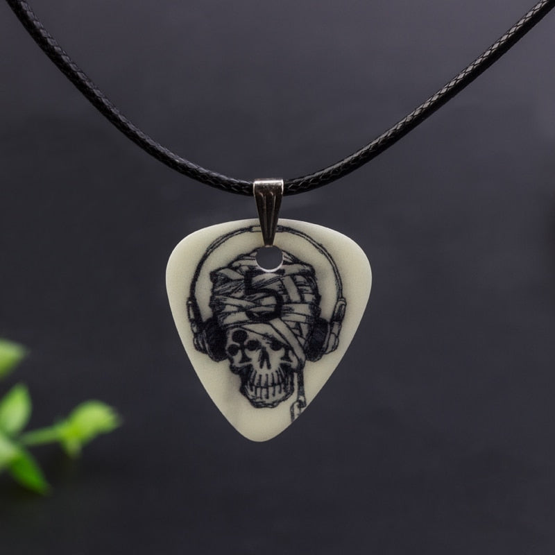 Free - Bass Guitar Picks Pendants Set