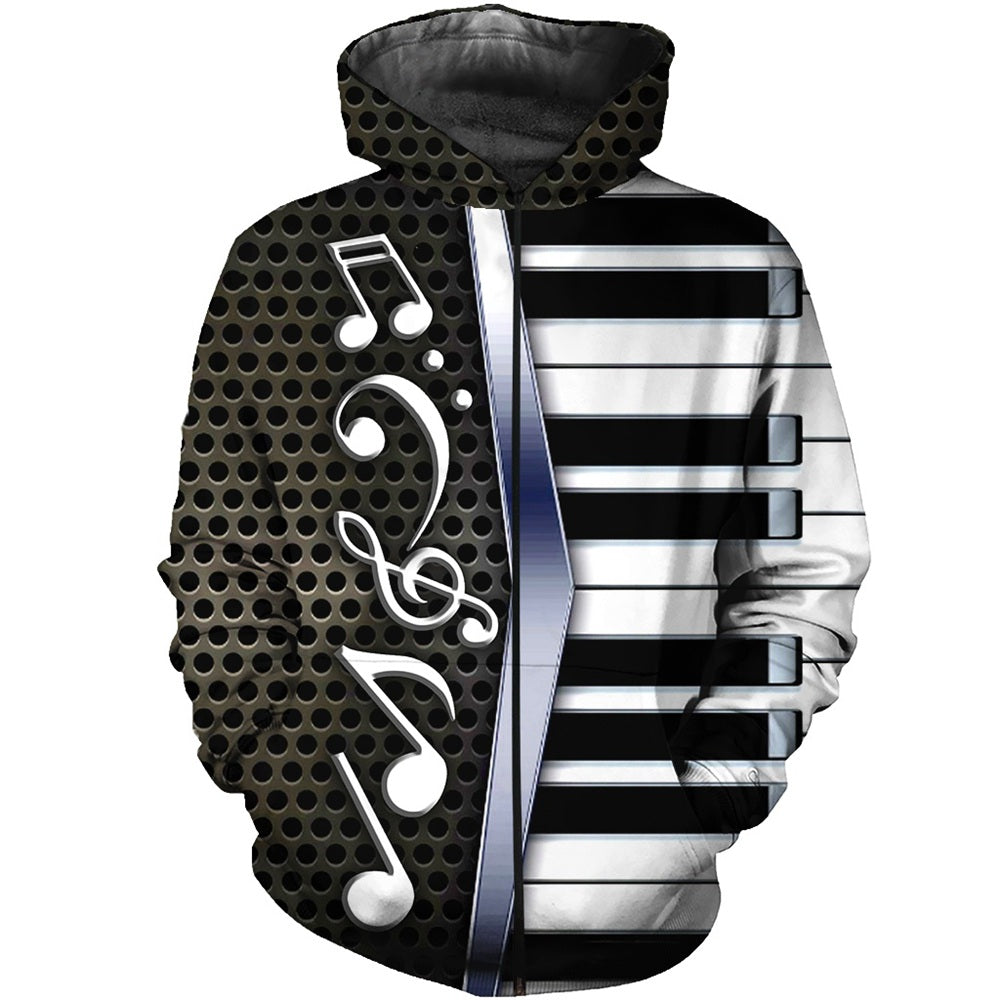 Music Piano Keys Hoodie/Sweatshirt