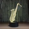 Saxophone LED Lamp