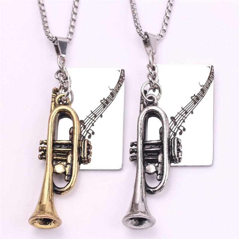 Saxophone/Trumpet Musical Necklace - { shop_name }} - Review