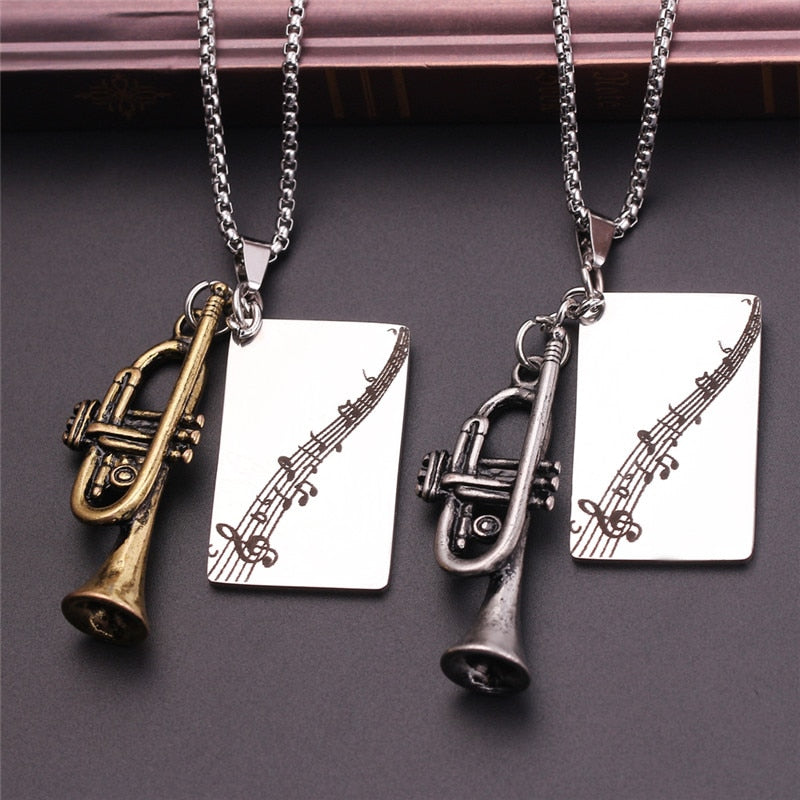 Saxophone/Trumpet Musical Necklace - { shop_name }} - Review