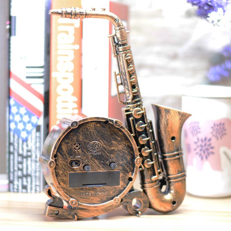 Saxophone Shaped Alarm Clock