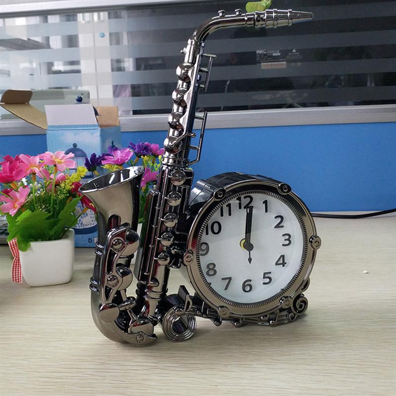 Saxophone Shaped Alarm Clock