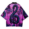 Dragon Music Clef Kimono