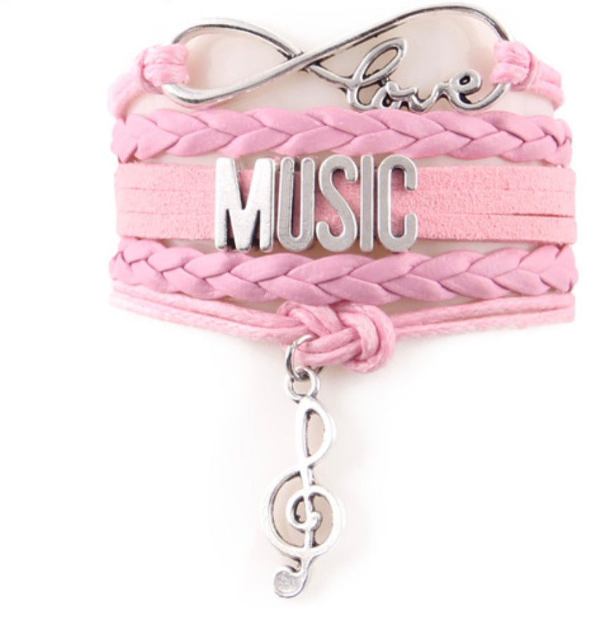 FREE - "Infinite Love" Music Note Bracelet - Artistic Pod