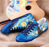 Hand Painted Van Gogh Starry Night Sneaker