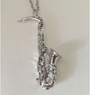 Saxophone Pendant Necklace - Artistic Pod