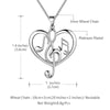 Heart Music Note Pendant