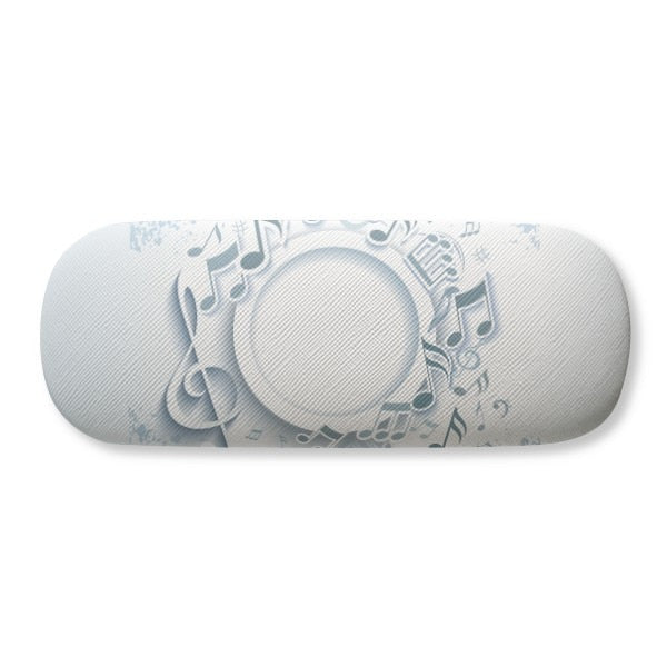 Music Notes Glasses Case