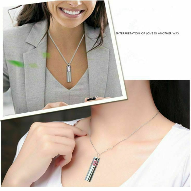 Music Notes Essential Oil Diffuser Necklace