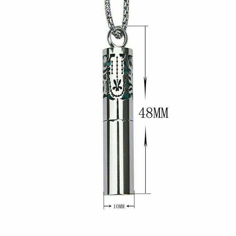 Music Notes Essential Oil Diffuser Necklace