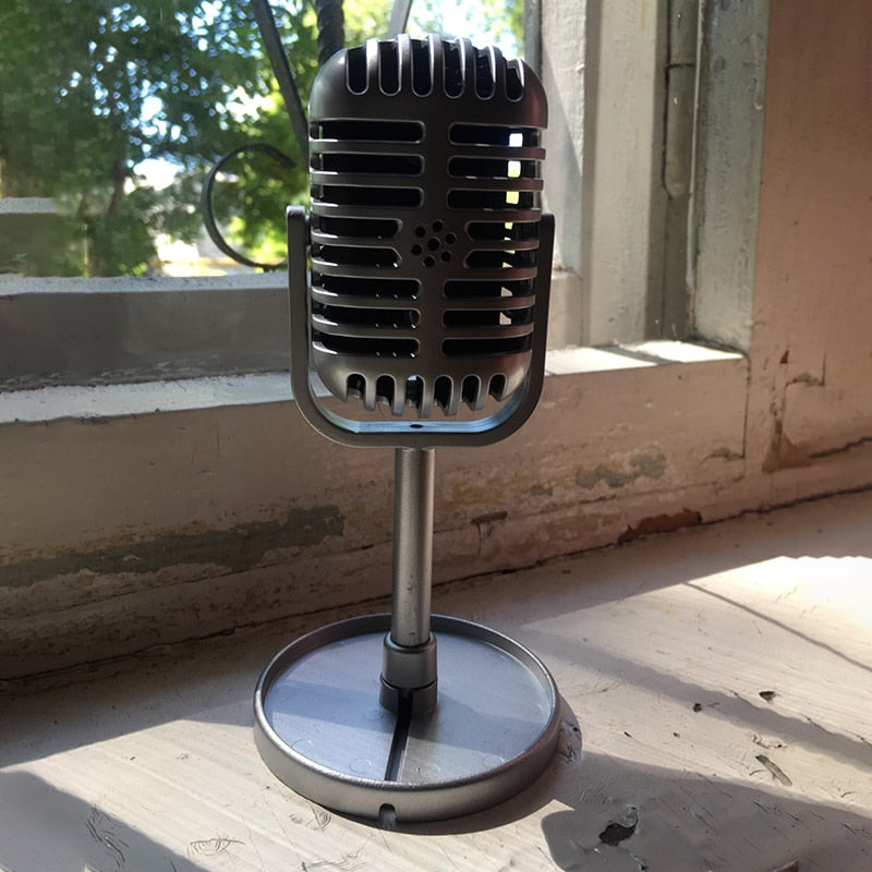 Classic Retro Microphone Decor