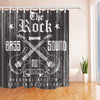 "The Rock Bass Sound" Bath Curtain - 91x183cm - { shop_name }} - Review