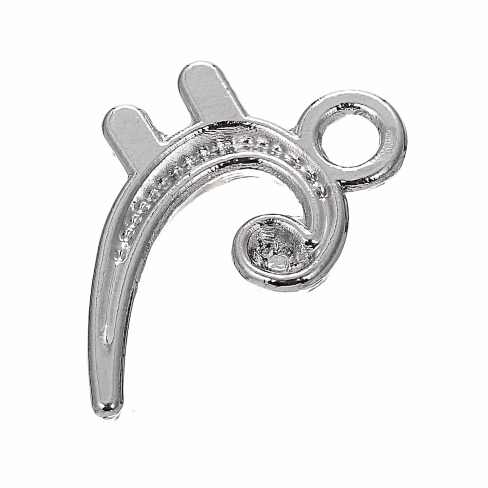 Free - Bass Clef Music Note Necklace