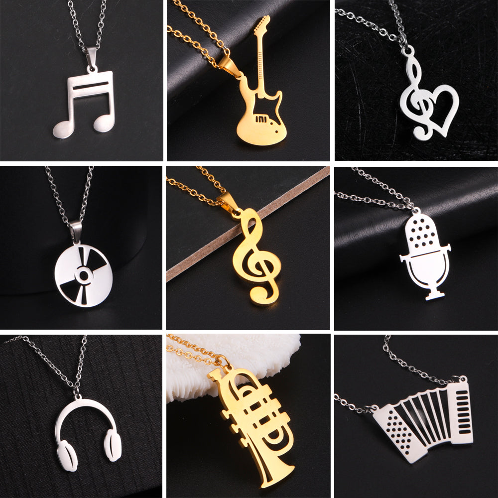 Music Instrument Necklace