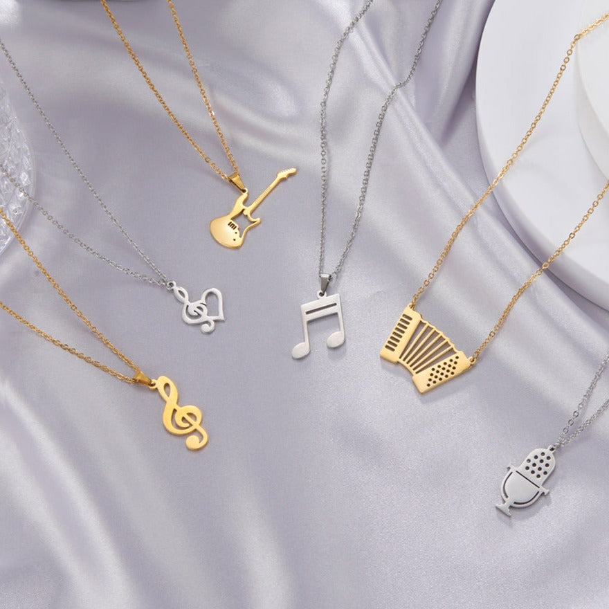 Music Instrument Necklace