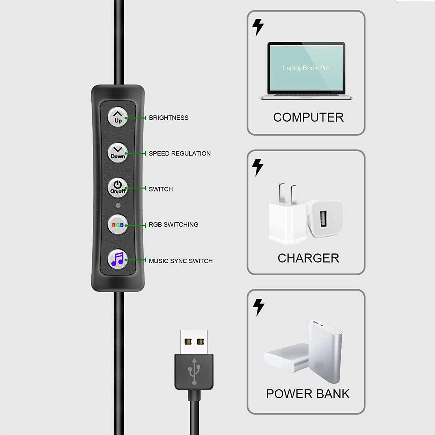 Smart RGB Musical Note Lamp