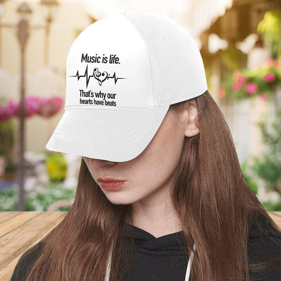 Music is life Snapback Hat