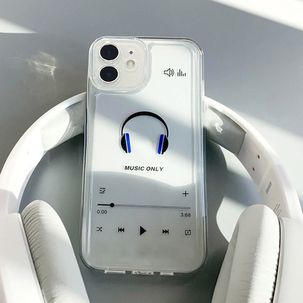 Music Headphone & Player iPhone Case