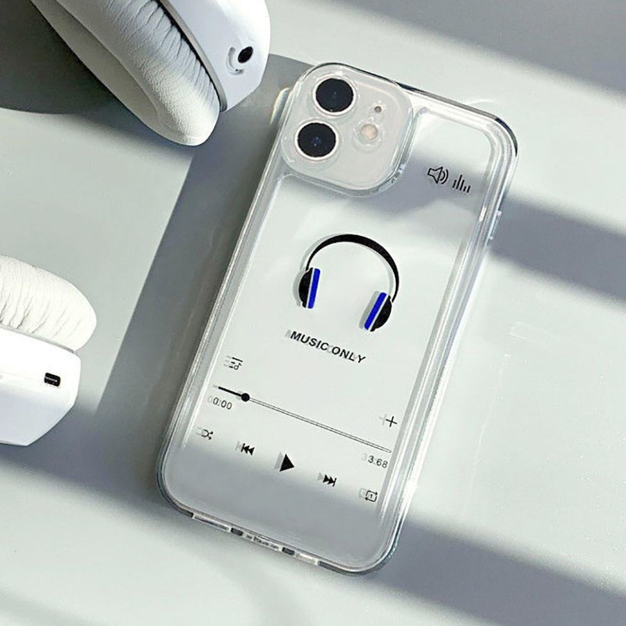 Music Headphone & Player iPhone Case