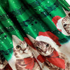 Christmas Cat/Music Dress