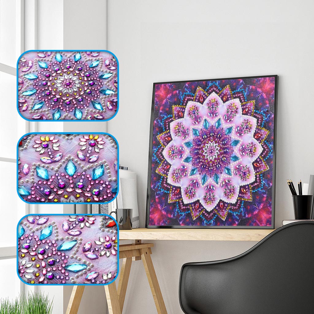 Mandala Flower DIY Diamond Painting