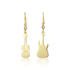 Violin & Guitar Asymmetric Earrings