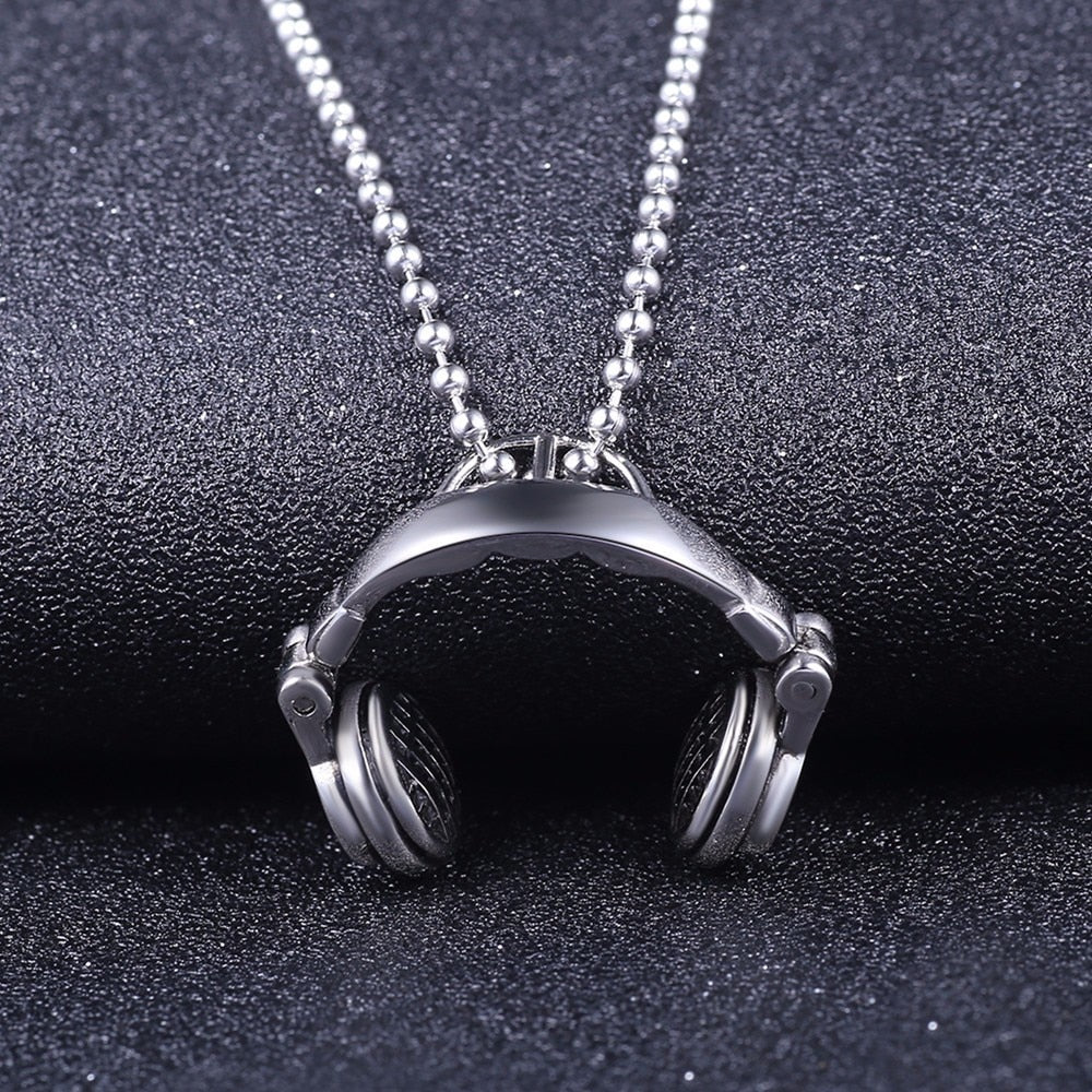Music Headphone Necklace