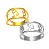 Music Notes Gold/Silver Ring