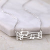 Music Scores Necklace