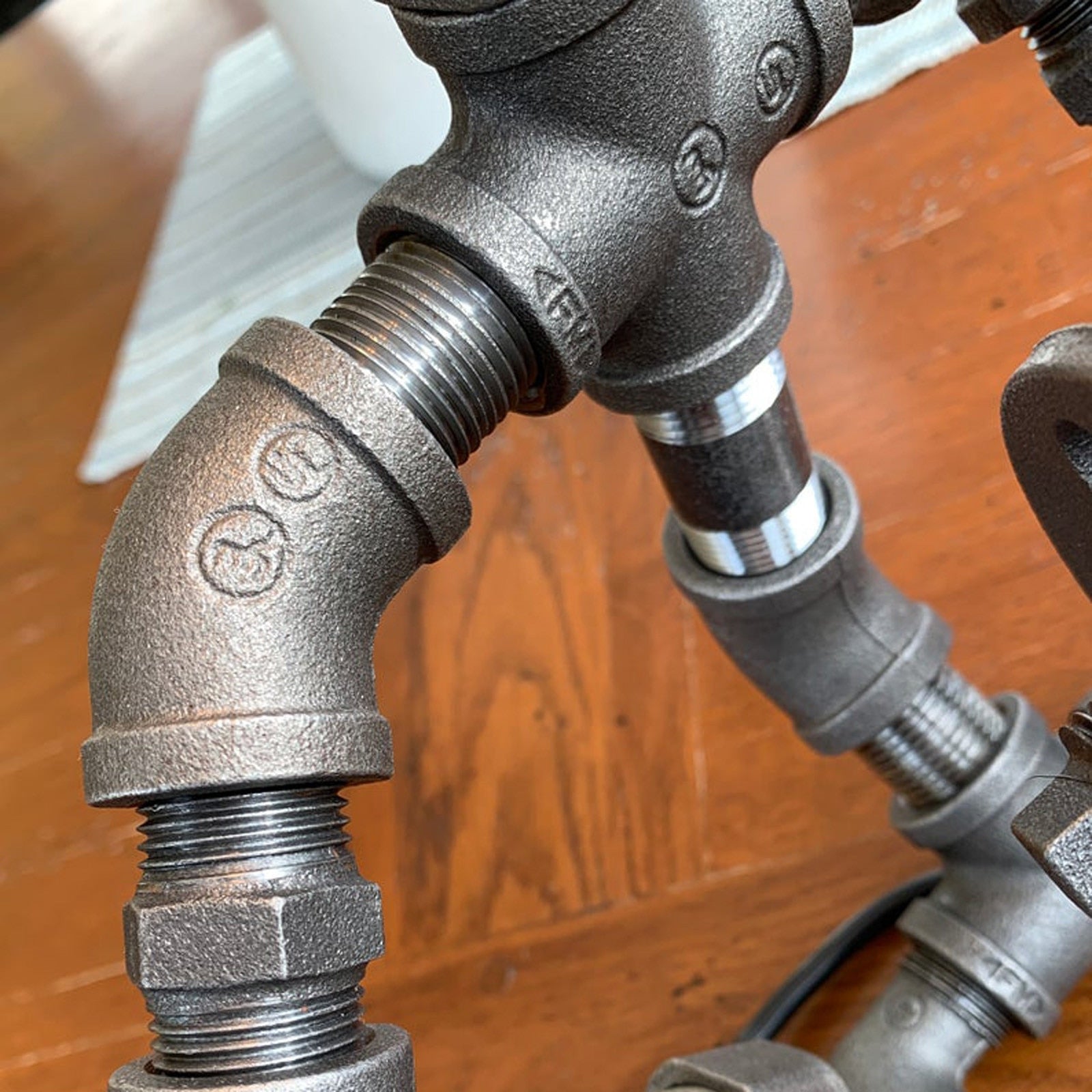 Steampunk Light Bulb Guitar Lamp