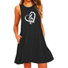 Music Notes Heart Pocket Dress - { shop_name }} - Review