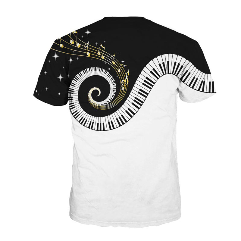 Spiral Piano T-Shirt