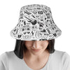 Music Skull Bucket Hat