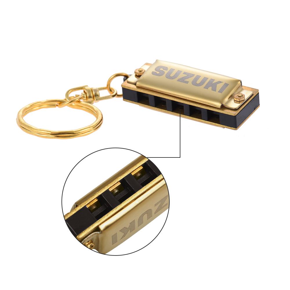 Mini Harmonica Keychain